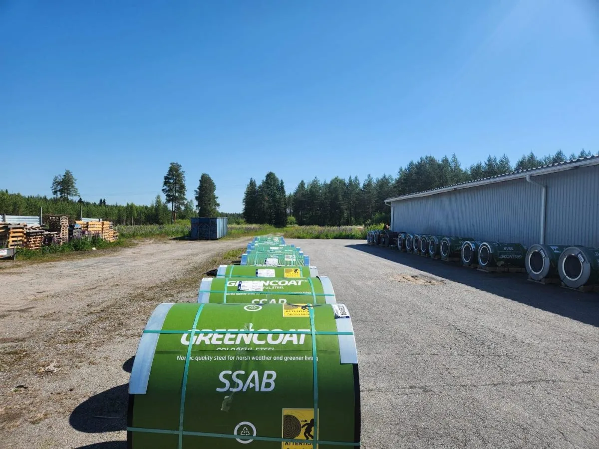 Voltin Peltikeskus - SSAB GreenCoat